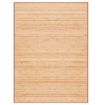 Ковер VLX Bamboo 247210, коричневый цв., 230 см x 160 см