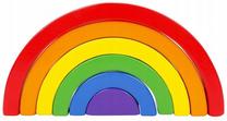Izglītojošās rotaļlieta Rainbow, 13 cm, daudzkrāsaina, 6 gab.