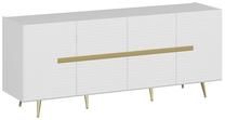 Spintelė Kalune Design Jose 506MNR1302, balta sp., 180 cm x 47 cm x 75 cm
