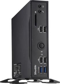 Stacionarus kompiuteris Shuttle Slim Intel® Celeron® Processor 5205U, DDR4, HDD, Intel UHD Graphics Dynamic DS20U