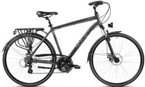 Dviratis turistinis Romet Wagant 2, 28 ", 21" rėmas, aukso sp./pilka sp.