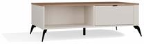 Kavos staliukas Cordoba, ąžuolo sp./kašmyro sp., 110 cm x 63 cm x 37 cm