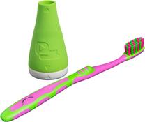 Elektriskā zobu birste Playbrush, zaļa krās.