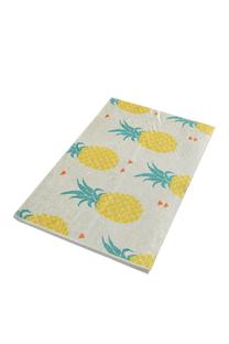 Vonios grindų kilimėlis Foutastic Ananas 359CHL1237, balta sp./geltona sp., 40 cm x 60 cm