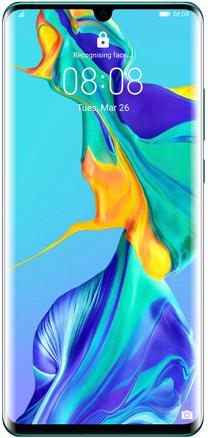 Mobilusis telefonas Huawei P30 Pro, mėlyna sp./žalia sp. Prekė su pažeista pakuote.