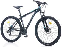 Dviratis kalnų Corelli Felix 1.3, 29 ", 22" rėmas, juoda sp./pilka sp./turkio sp.