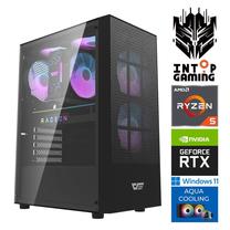 Stacionārs dators Intop Ryzen 5 7600X, 2500 GB, DDR5 32 GB, SSD+HDD 500 GB 2 TB, Nvidia GeForce RTX 3060 12 GB GDDR6, Windows 11 Pro RM39901