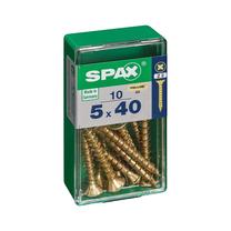 Medsraigtis, universalieji Spax, 5 x 40 mm, geltona sp., 10 vnt.