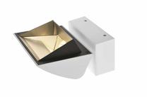 Valgusti seinale SLV Merado Flood WL 1001472, LED, 4000 °K, 1 x 40 W, valge v./must v. / valge v.