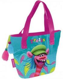 Plecu soma Starpak Trolls 363473, zila krās./rozā krās., 27 cm x 21 cm x 9 cm