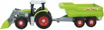 Žaislinis traktorius Dromader Farm Tractor 02715, juoda sp./raudona sp./žalia sp.