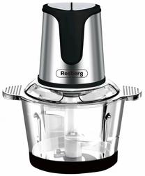 Smulkintuvas Rosberg R51111D, 400 W, sidabro sp.