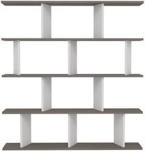 Pastatoma lentyna Kalune Design Jorin 935CMN1234, tamsiai pilka sp., 137 cm x 25 cm x 130 cm