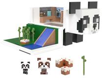 Figūrėlių rinkinys Mattel Minecraft Panda Playhouse, įvairių spalvų