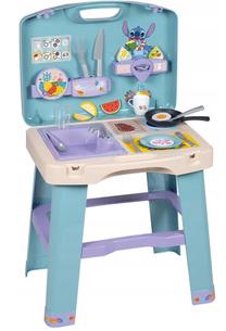 Игровая кухня, набор кухонной техники Smoby Stitch Cuisine, синий цв.