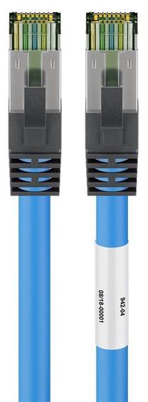 Laidas Goobay RJ-45 8P8C, RJ-45 8P8C, 0.25 m, mėlyna sp.