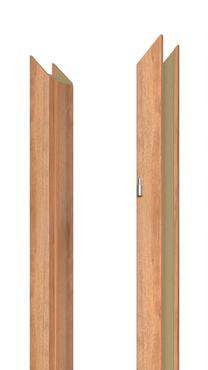Vertikāla durvju aploda Domoletti, 209.5 cm x 14 - 18 cm x 1 cm, kreisais, beļģu ozola krās.
