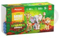 Konstruktorius Marioinex Mini Waffle Savanos gyvūnai 07078, 50 vnt.