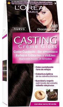 Matu krāsa L’Oréal Paris Casting Creme Gloss, darkest chocolate krās., 323, 180 ml