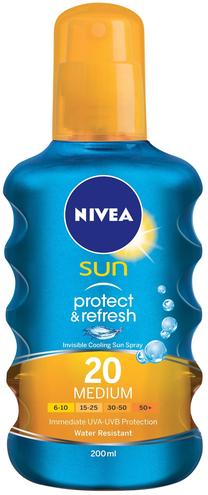 Losjonas įdegio priežiūrai Nivea SPF20, 200 ml