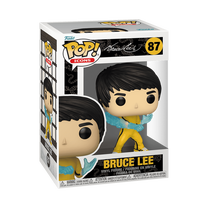 Žaislinė figūrėlė Funko Pop! Icons Bruce Lee 87, 9 cm, geltona sp.