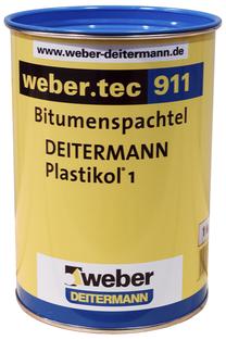Кровельная мастика Maxit Plastikol 1, 1 кг, черный цв.