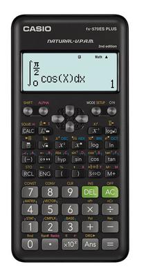 Skaičiuotuvas mokslinis Casio FX-570ESPLUS-2, juoda sp.