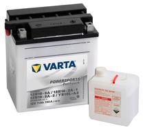 Akumuliatorius Varta PowerSports Freshpack SLI 12N10-3A / 12N10-3A-1 / 12N10-3A-2 / YB10L-A2, 12 V, 11 Ah, 150 A