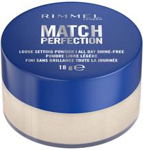 Grima fiksators Rimmel London Match perfection, translucent krās., 001, 18 g