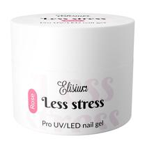 Formuojamasis nagų gelis Elisium Less Stress Nail Builder Gel, rose, 40 ml