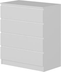 Komoda Kalune Design Gunes 4279, balta sp., 80 cm x 92 cm x 46 cm