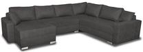 Kampinė sofa Platan Gustaw Soro 97, pilka sp., 315 x 135 cm x 87 cm