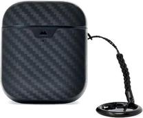 Ausinių dėklas Mous Case for Apple Airpods 1 / 2, juoda sp.