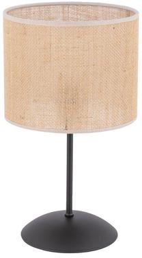 Galda stāvlampas TK Lighting Juta 5100, E27, 15W, bēša krās./melna krās.