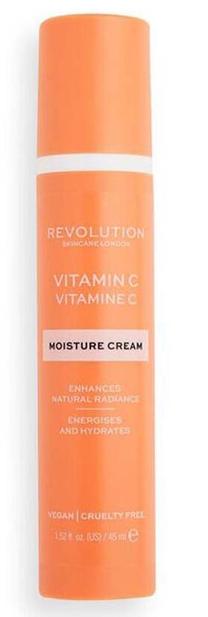 Veido kremas Revolution Skincare Vitamin C Glow, 45 ml