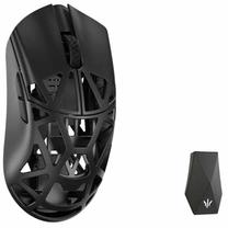 Belaidė žaidimų pelė WLMouse Beast X Max Magnesium Solid Slides MAX-HEI-O-SHIXIN, 2.4ghz / usb, juoda sp.