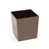 Puķu pods 553 D30 44, plastmasa, 30 cm x 30 cm, Ø 30 cm, brūna krās.