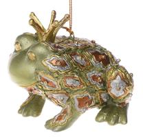Eglītes rotājums Miloo ML13478, zaļa krās., 11 cm, stikls