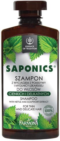 Šampūnas Farmona Saponics, 330 ml