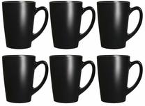 Наборы чашек Luminarc New Morning, черный цв., 0.320 л