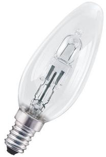 Spuldze Osram Halogēnā spuldze, C35, 2700 °K, E14, 20 W, 235 lm