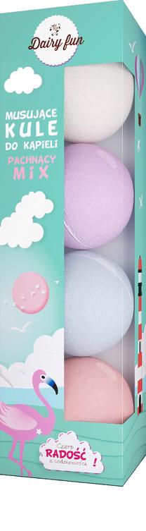 Бомбы для ванны Delia Cosmetics Dairy Fun, 200 г, 4 шт.