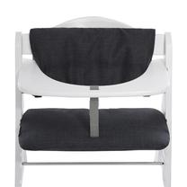 Barošanas krēsla spilvens Hauck Pad Deluxe, melange charcoal krās.