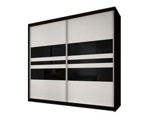 Spinta Idzczak Meble Multi 01, juoda sp., 233 cm x 61 cm x 218 cm