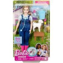 Lelle ar aksesuāriem Mattel Barbie Careers Farm Vet HRG42, 29 cm, daudzkrāsaina