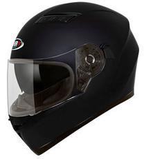 Motocikla ķivere Shiro, L (59-60 cm), melna krās.