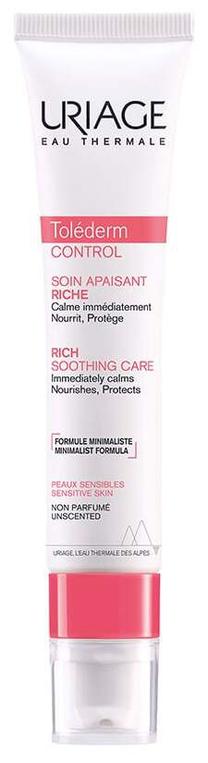 Veido kremas Uriage Tolederm Rich Soothing, 40 ml