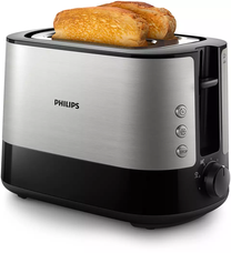 Skrudintuvas Philips Viva Collection HD2635/90, juoda sp./nerūdijančiojo plieno sp.