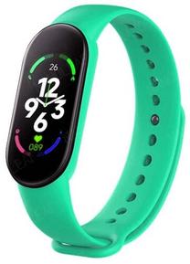 iWear SM7 išmanioji apyrankė 0,96 colio TFT – Fitness Tracker IP67 su HR ir kraujospūdžiu / Socialinis / Sleep Green