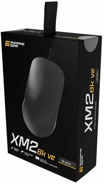 Laidinė žaidimų pelė Endgame Gear XM2 8k v2, usb type-a, juoda sp.